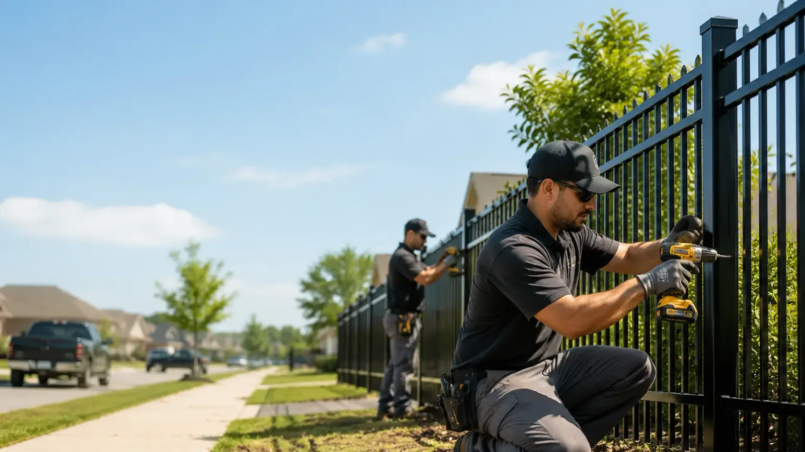 Metal Fence Installation in Alligator, MS